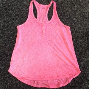 Pink American Eagle Henley tank top